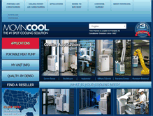 Tablet Screenshot of movincool.com